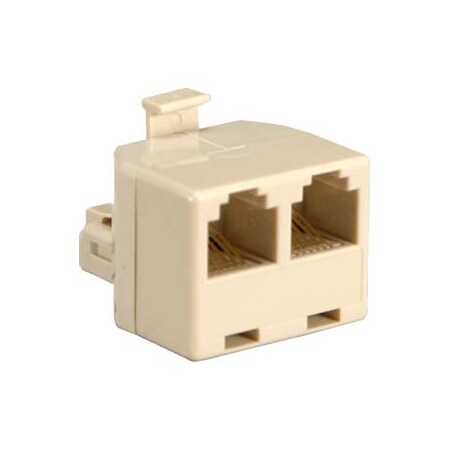 Bestlink Netware RJ12 1M/2F T Adapter- Beige 170503